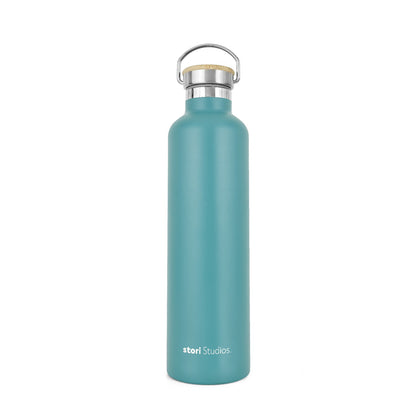 Stainless Steel Water Bottle Insulated 750Ml 1L BPA Free Gym Travel Flask Stori