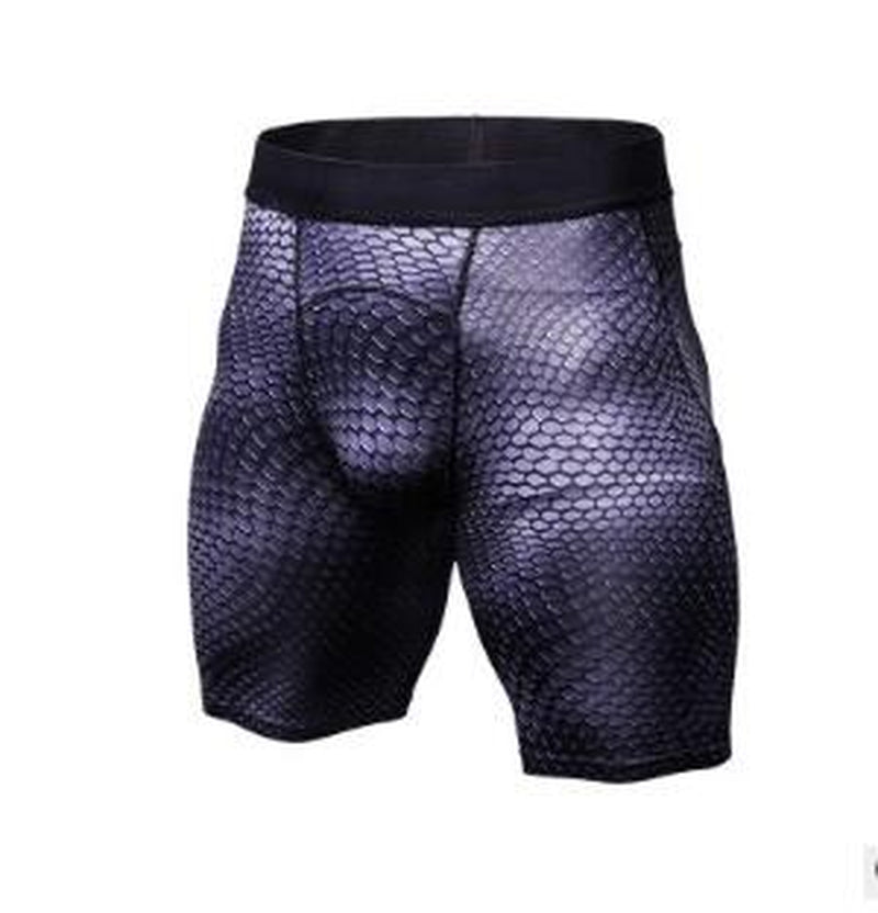 Men'S Casual and Comfortable Compression Muscle Gym Shorts