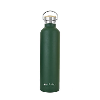 Stainless Steel Water Bottle Insulated 750Ml 1L BPA Free Gym Travel Flask Stori