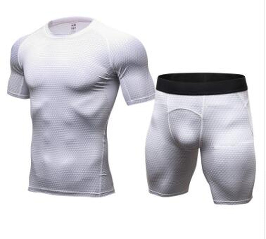 Men'S Casual and Comfortable Compression Muscle Gym Shorts